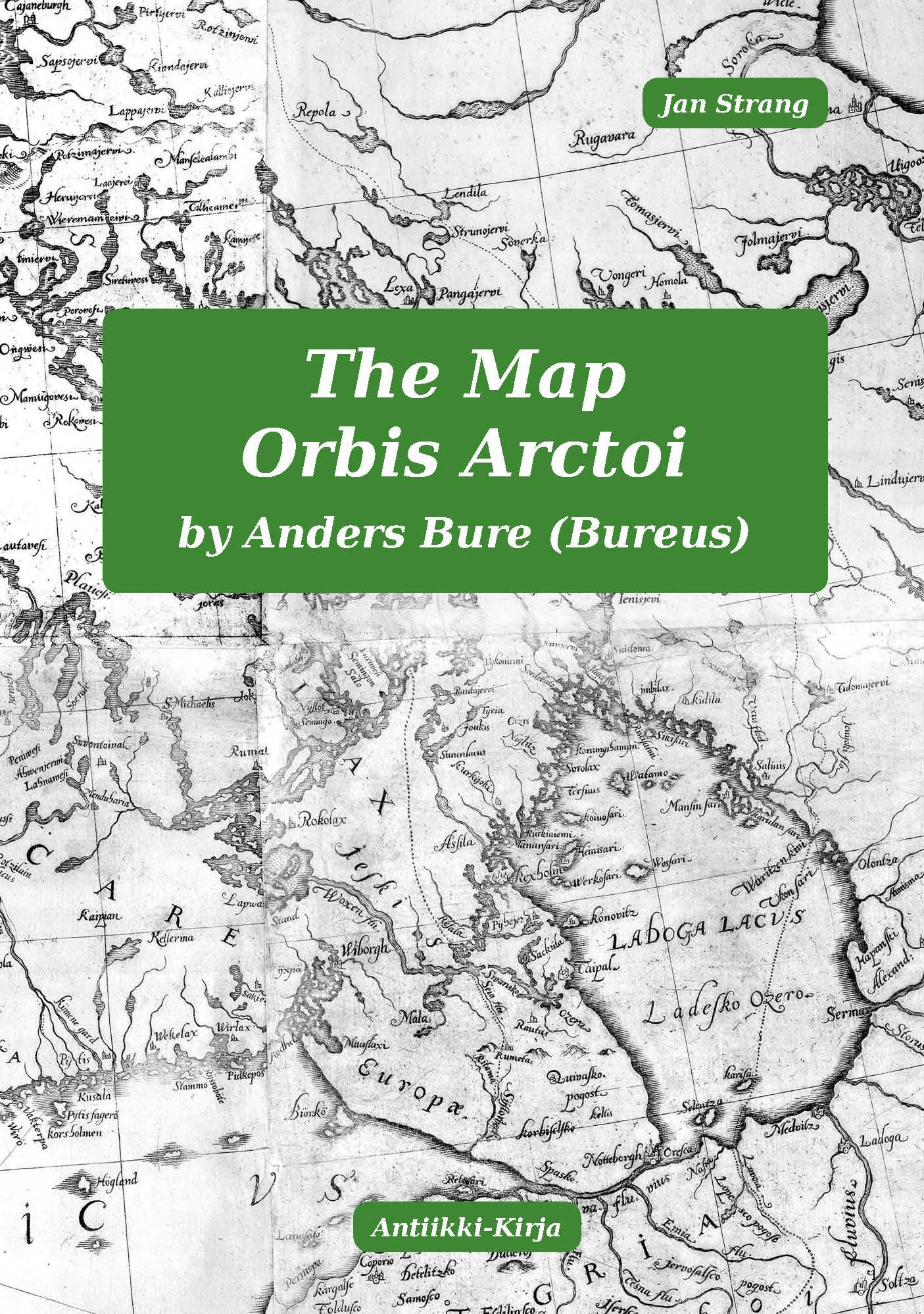The Map Orbis Arctoi by Anders Bure (Bureus) - front cover