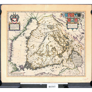 Blaeu, J. Magnus Dvcatus Finlandiæ. 1651.