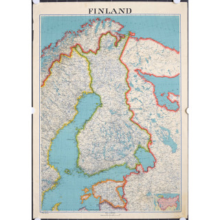 Ålen & Åkerlund. Finland 1:1 600 000. 1939.