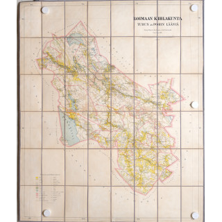 Loimaan kihlakunta Turun ja Porin lääniä. 1905