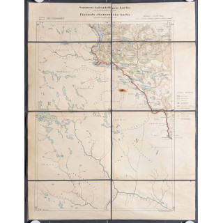 Kilpisjärvi. Suomen taloudellinen kartta XIX:2. 1929