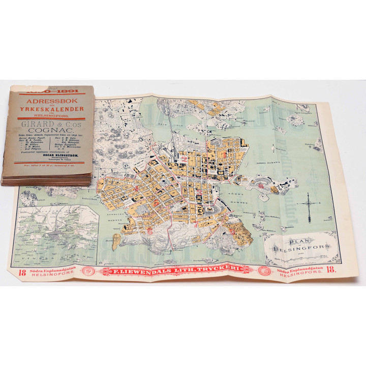 Adressbok och yrkeskalender för Helsingfors 1890–1891