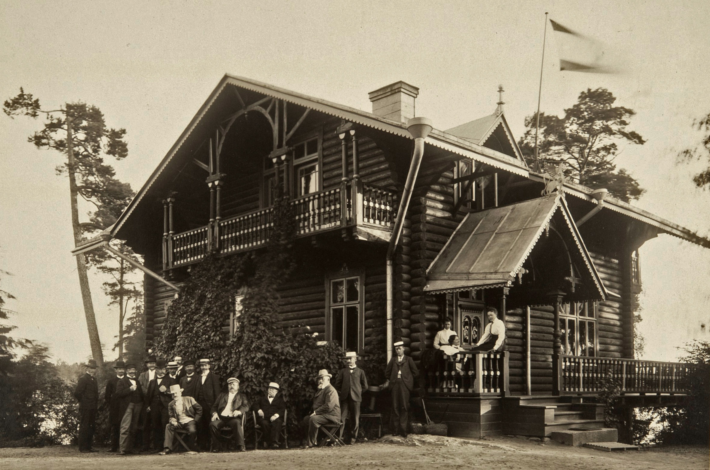 Kuva: Huvila Sorsaniemi (nro 9a) Herttoniemess.