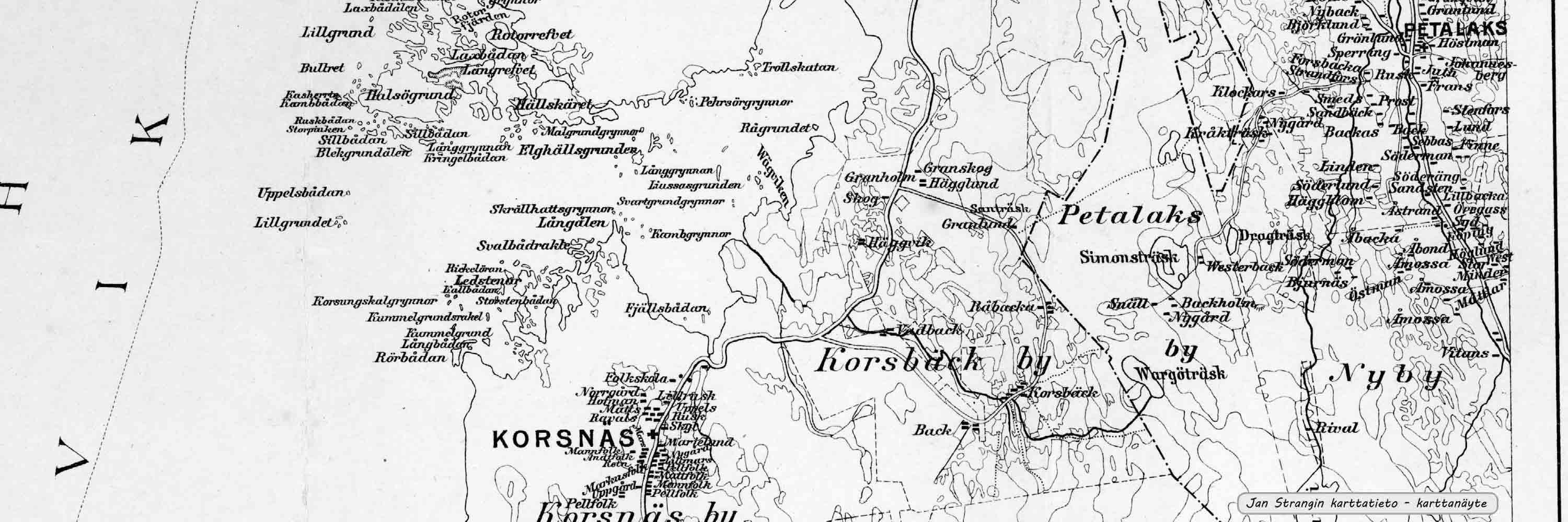 Jan Strangin karttatieto
